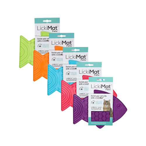 LickiMat Felix - 22 x 15 cm - Turquoise