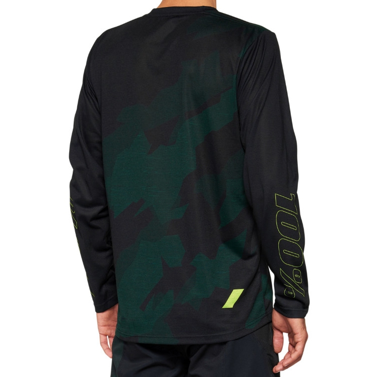 100% Airmatic LE Long Sleeve Jersey Men - black camo