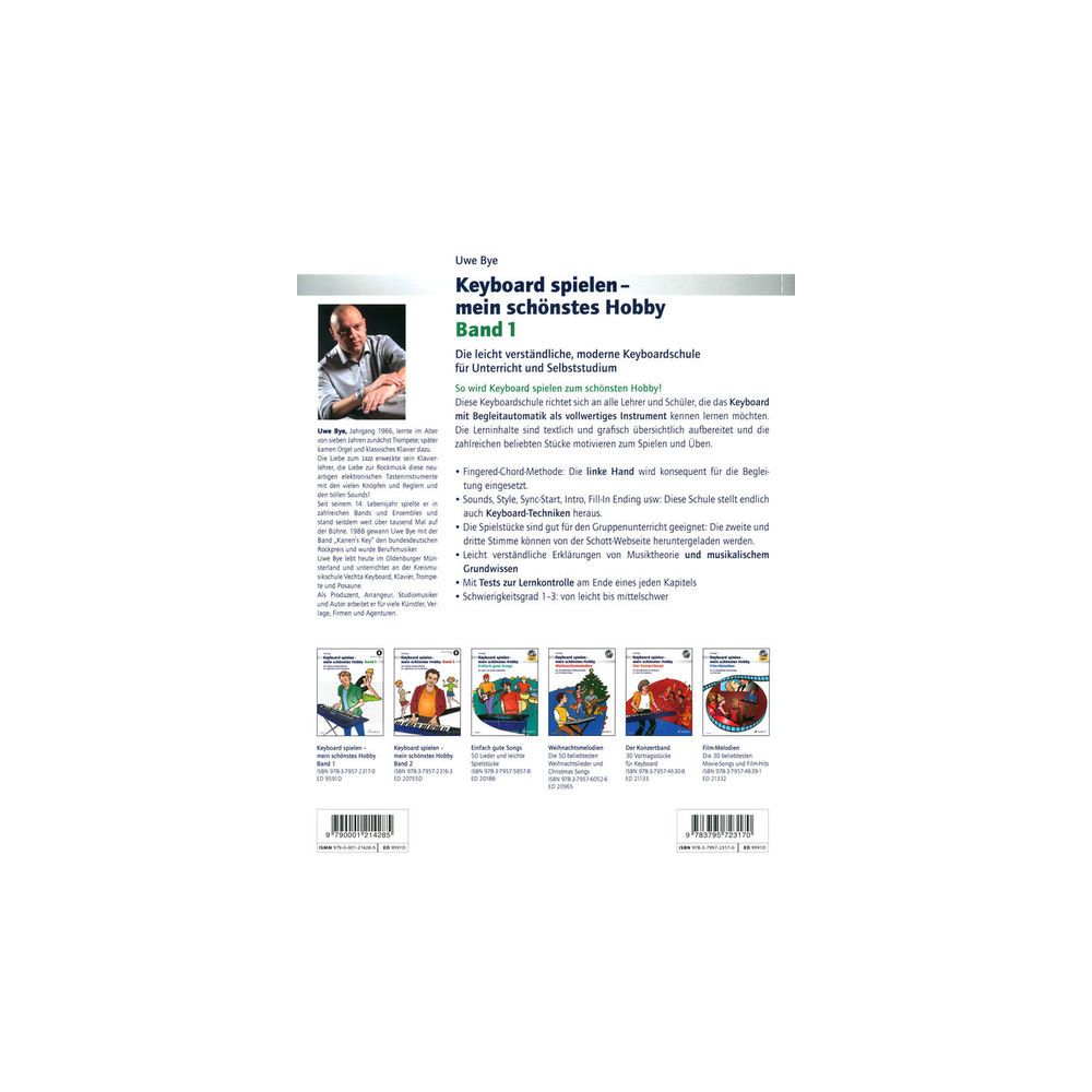 Schott Keyboard Spielen Hobby 1 – Thomann Ireland