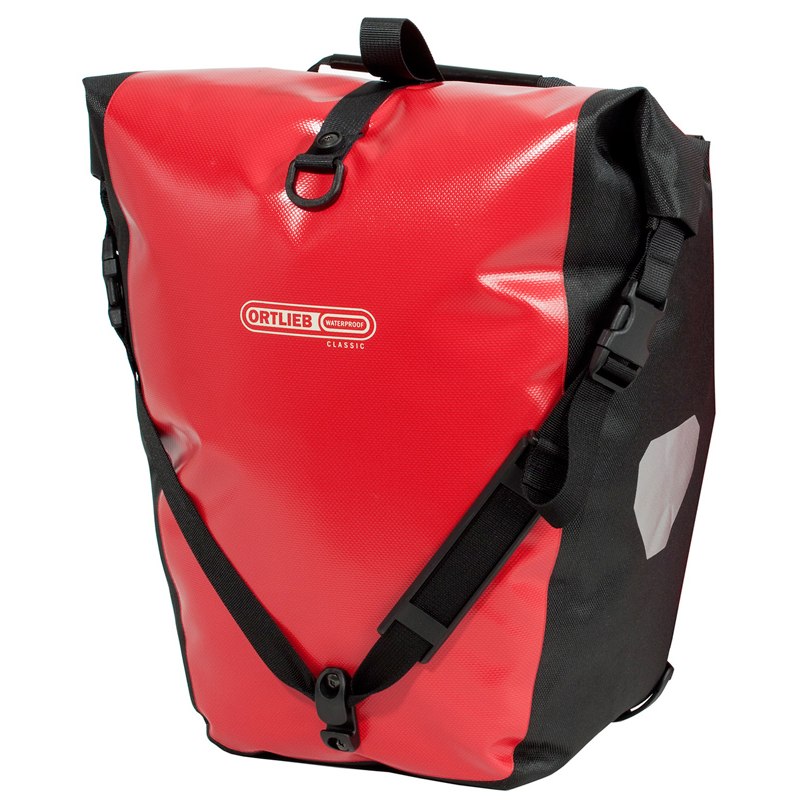 ORTLIEB Back-Roller Classic - QL2.1 Bike Pannier (Pair) - 2x20L - red-black