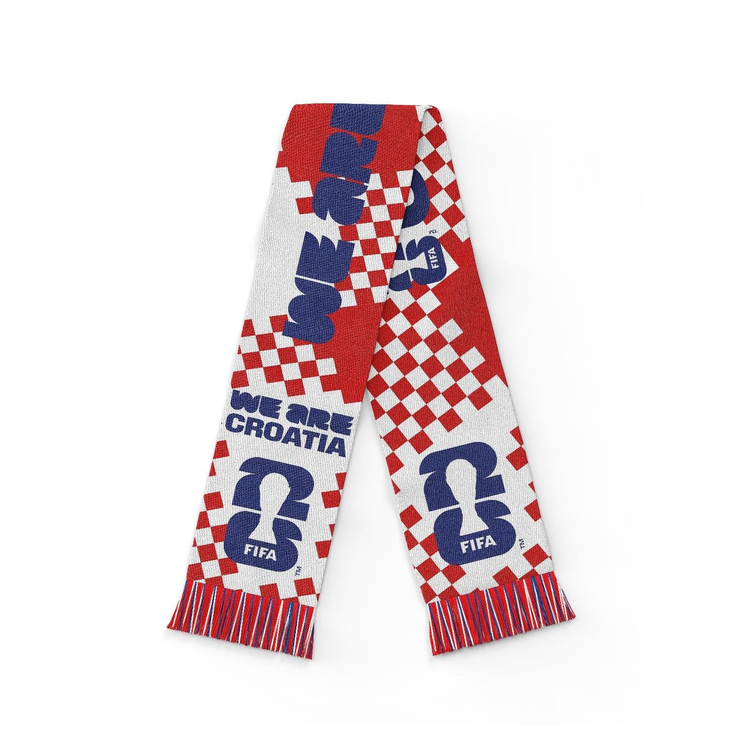 2026 Soccer Fan Collection 'We Are' Croatia Scarf