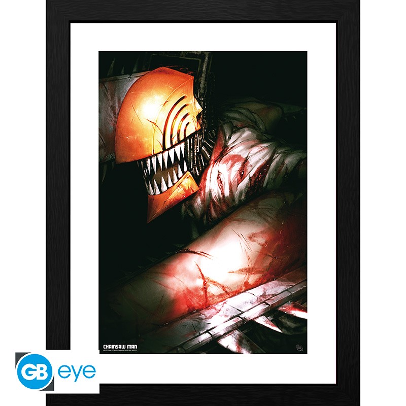 CHAINSAW MAN Framed print Chainsaw Man