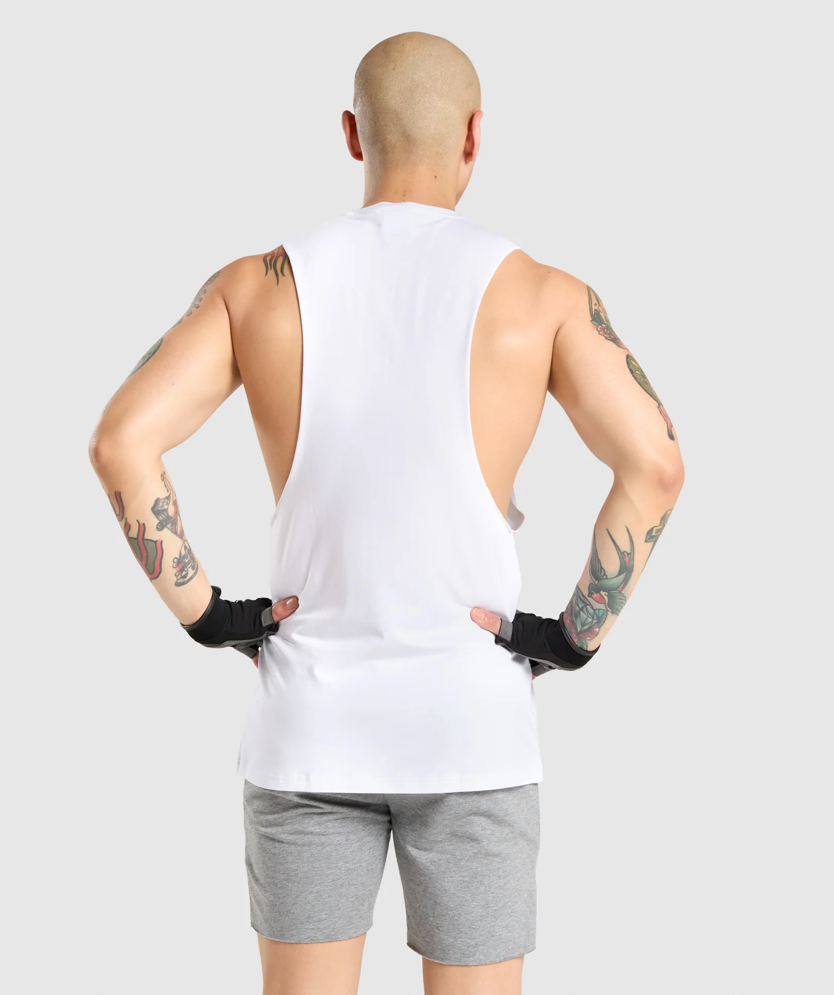 Critical Drop Arm Tank White