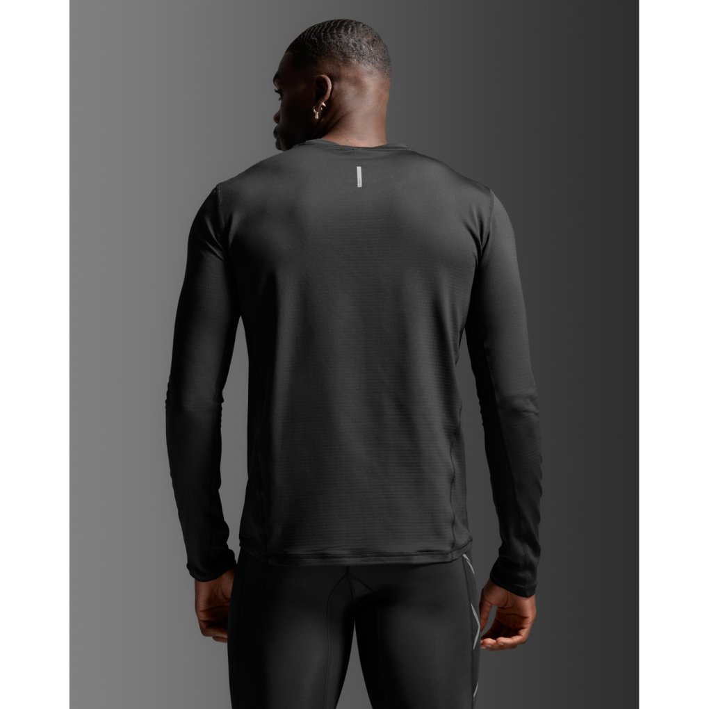 2XU Ignition Grid Base Layer Men - black/silver reflective