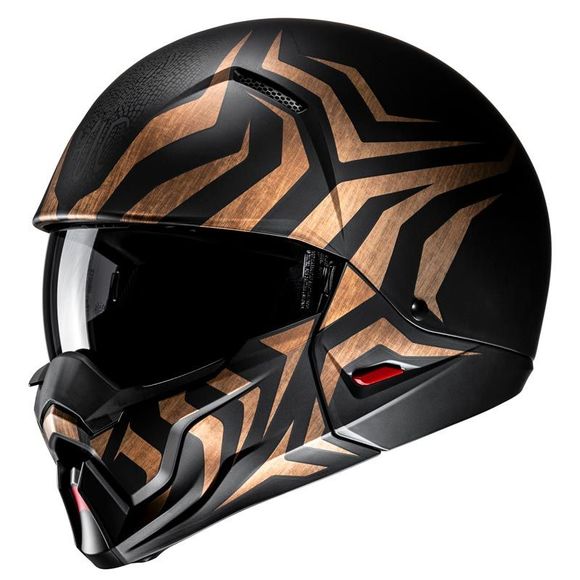 HJC i20N - THORN - Black / Brown Open-Face HelmetRef: HJ1327