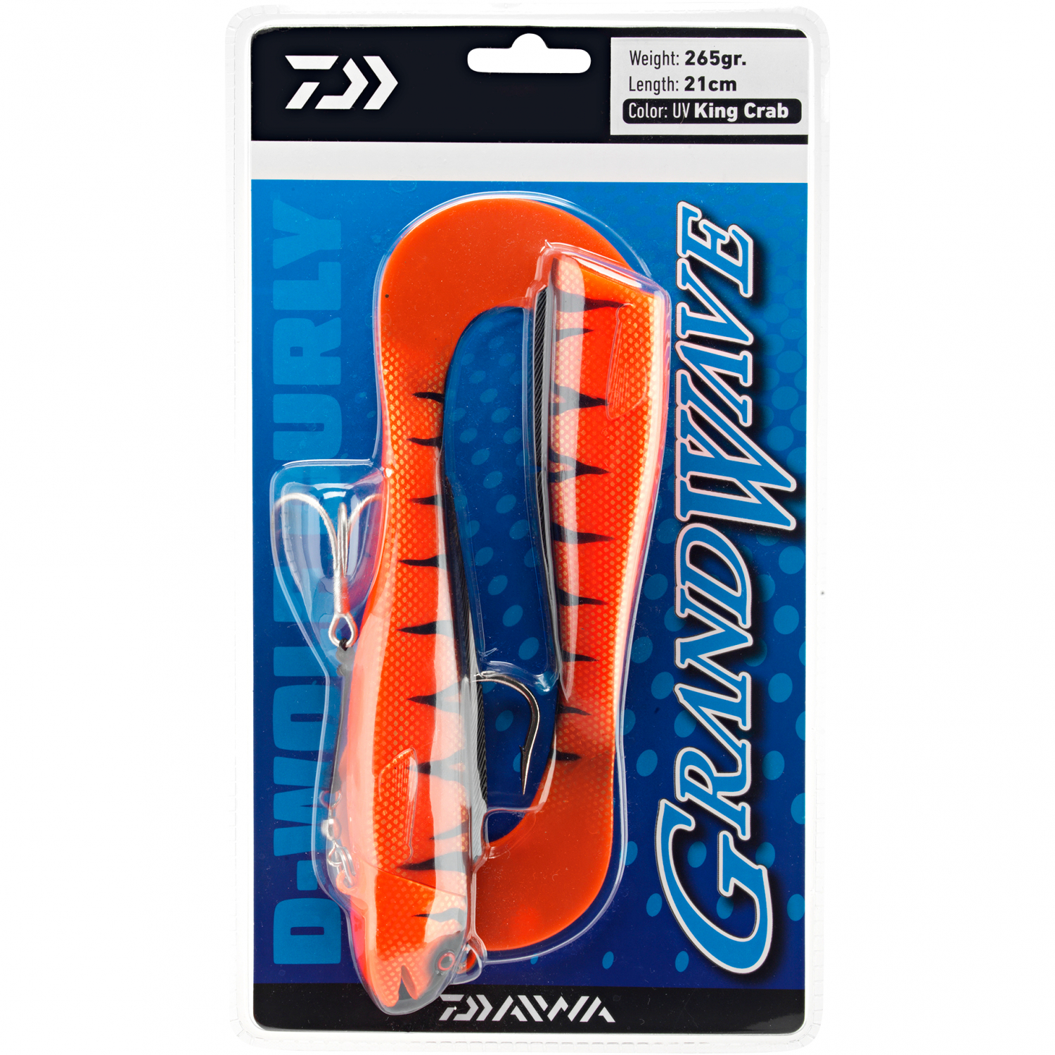 Daiwa D-Wolf Curly (king crab)