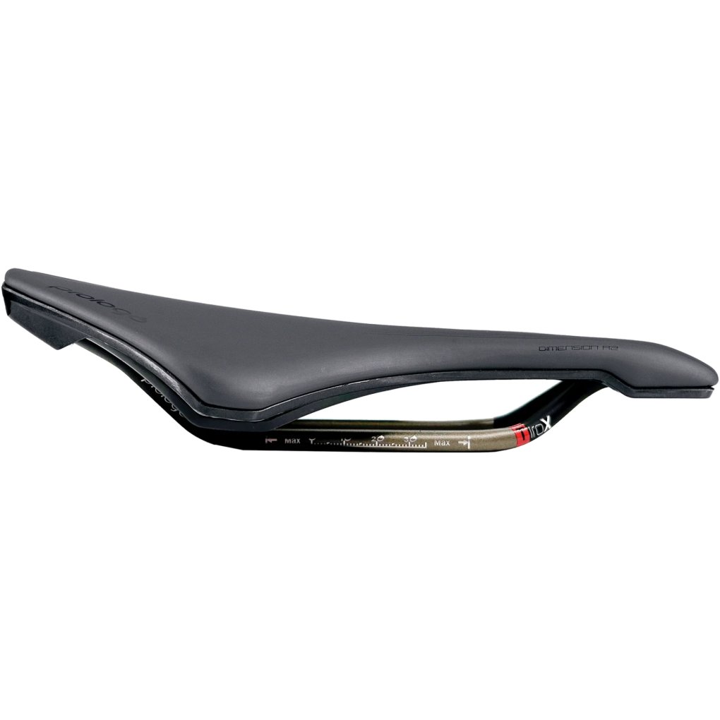 Prologo Dimension R2 Saddle - Tirox | 143 mm - white/grey