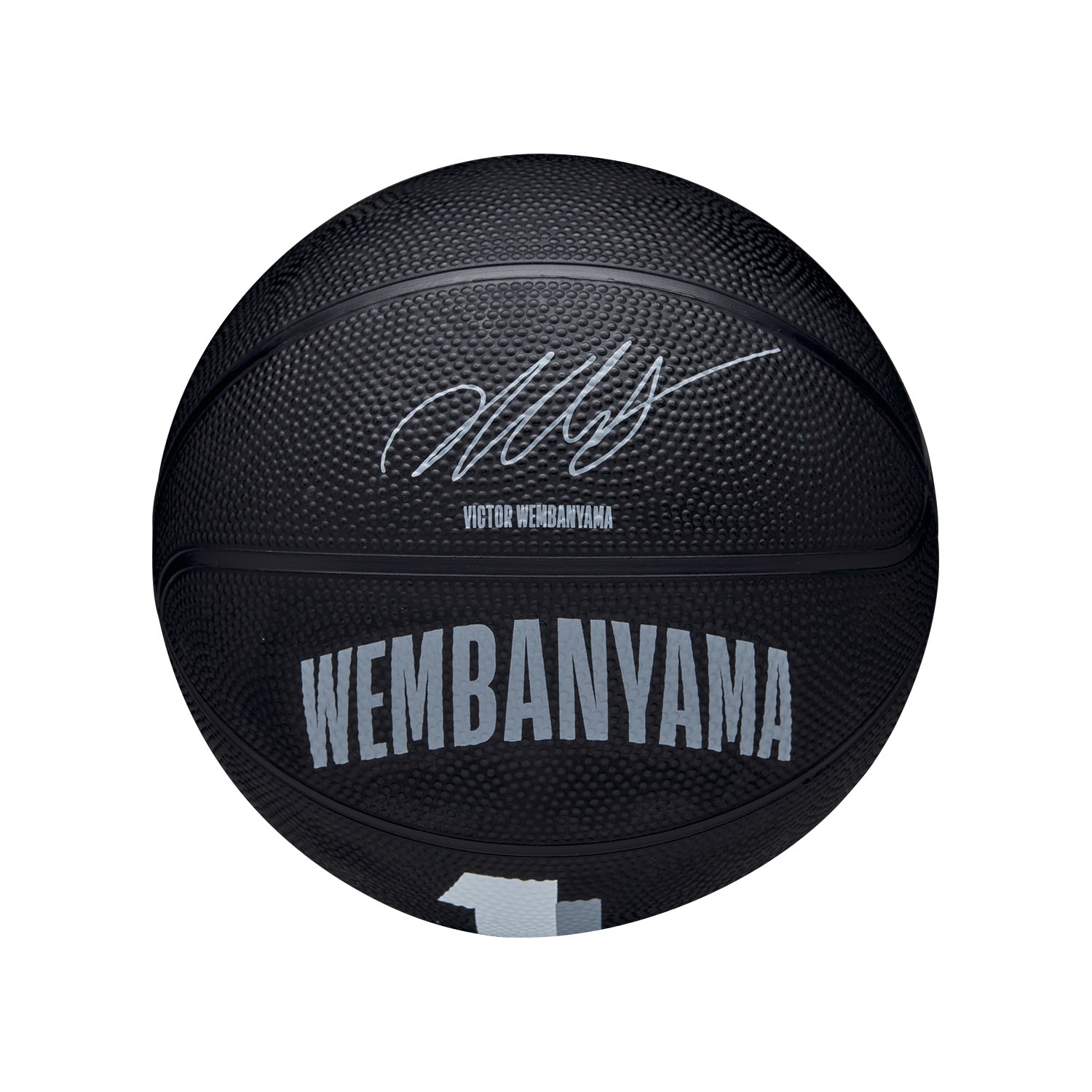 Victor Wembanyama #1 San Antonio Spurs Wilson NBA Mini Basketball (Size 3)