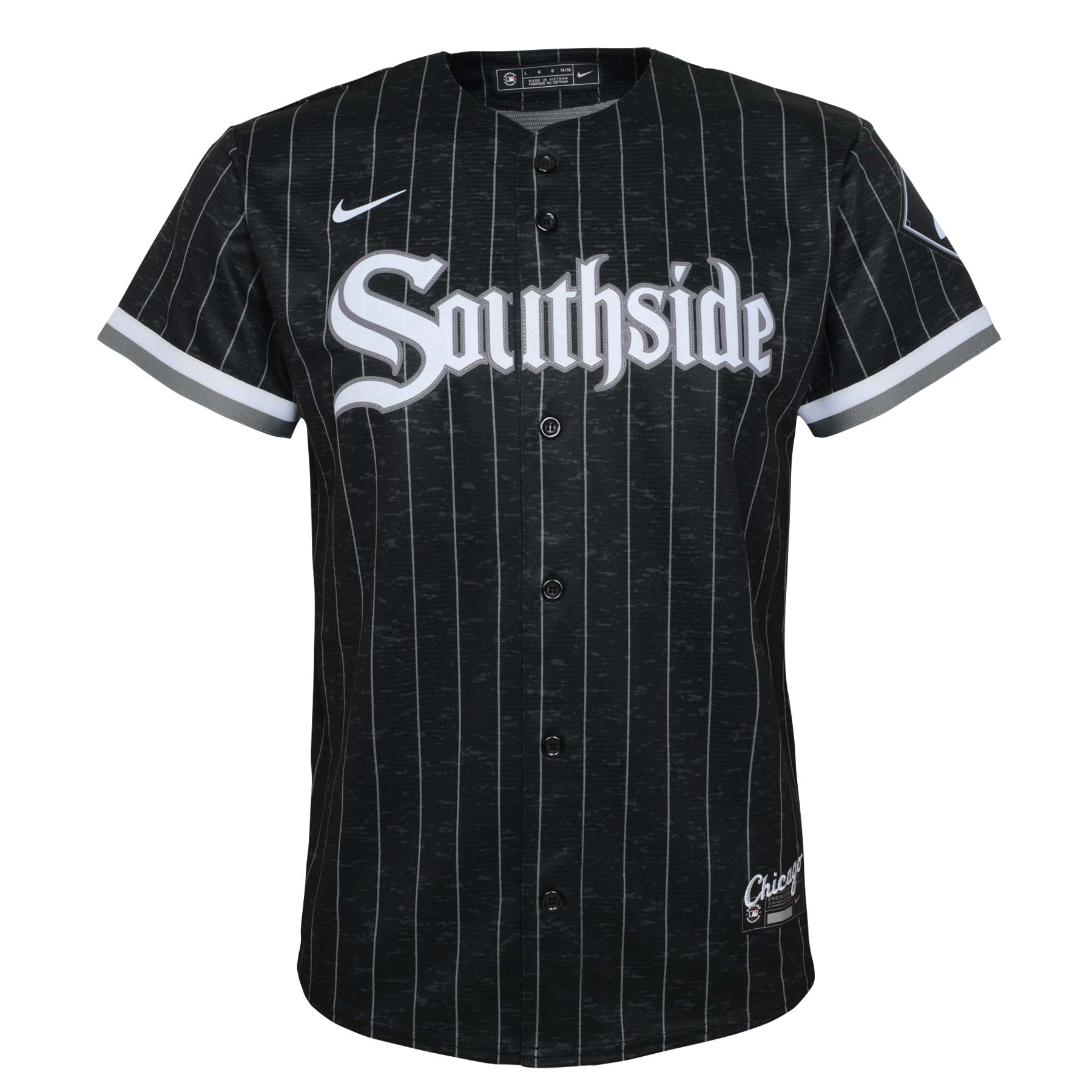Chicago White Sox Replica City Connect MLB Jersey Pinstripe (YOUTH)