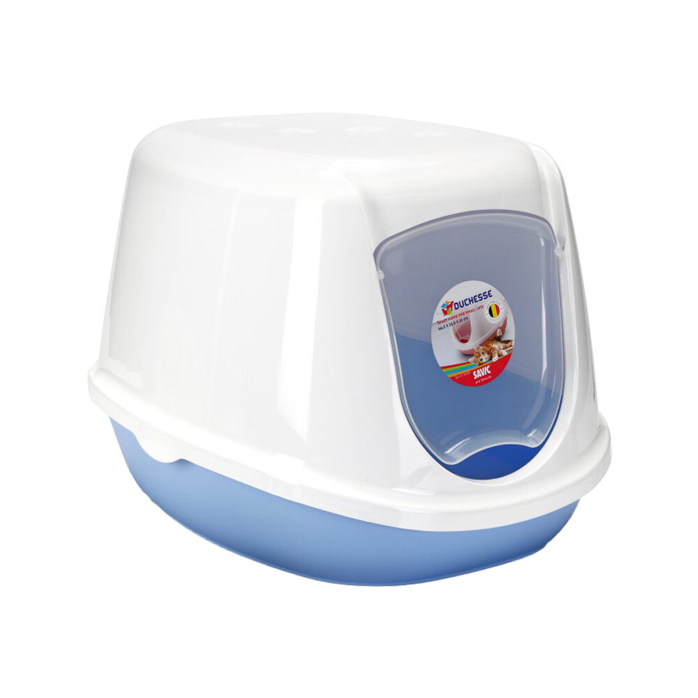 Savic Duchesse Litter Box - Kitten - Pink/White - 44 x 35 x 32 cm