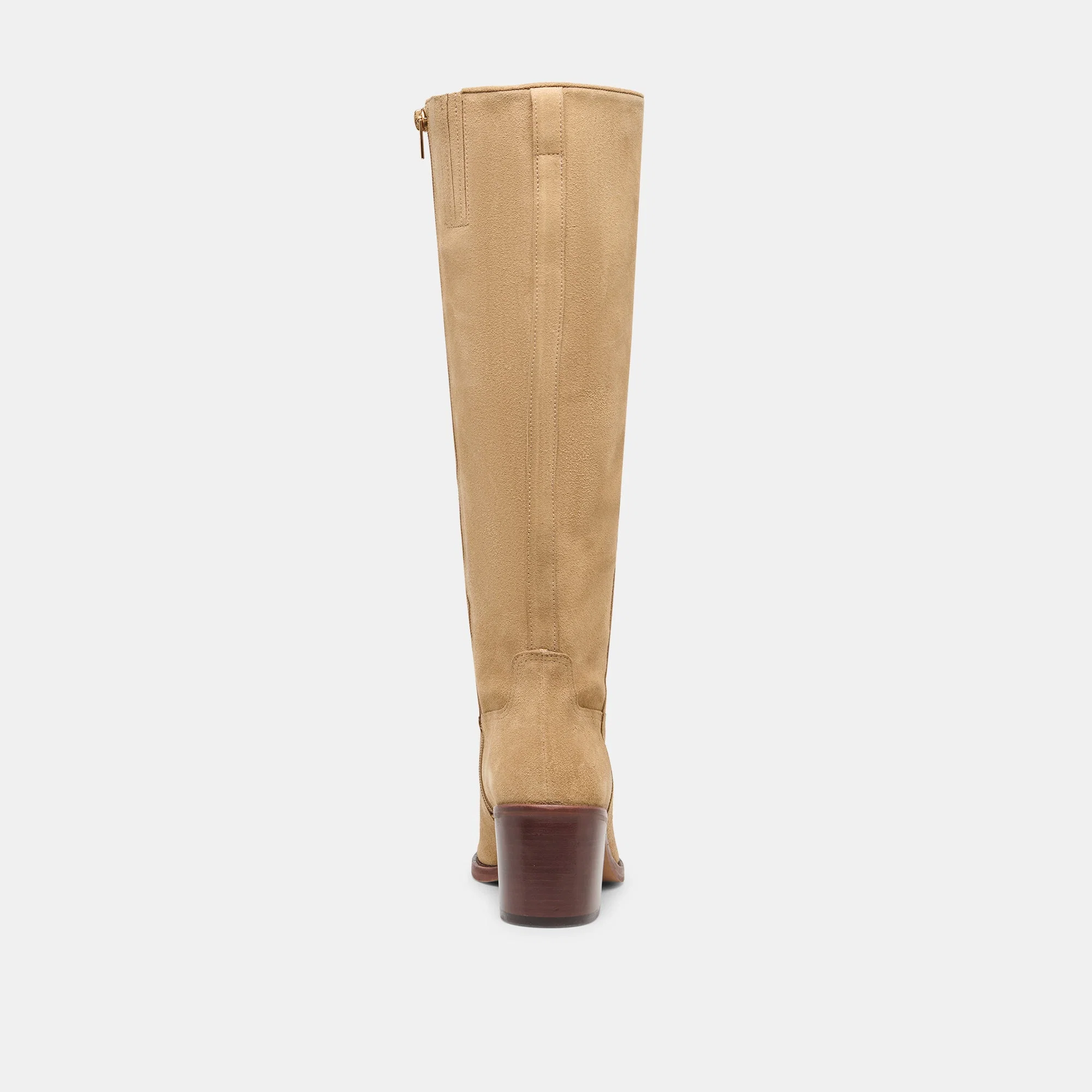 LUCYLE BOOTS DK TAUPE SUEDE