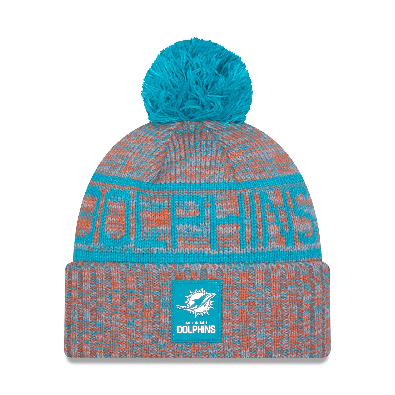 Miami Dolphins 2025 NFL Sideline Sport Knit Hat