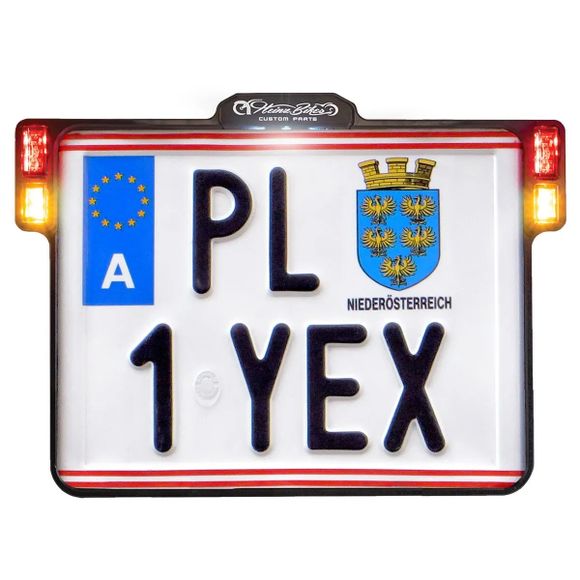 Heinz Bikes license plate holder 3 in 1 rear light Slip - Inn UniversalRef: HEIZ00507A / 20301276