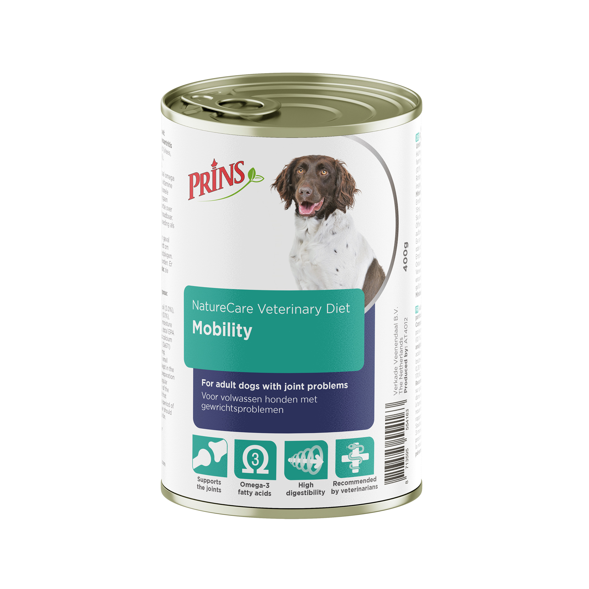 Prins NatureCare Veterinary Diet Dog Mobility - 6 x 400 g