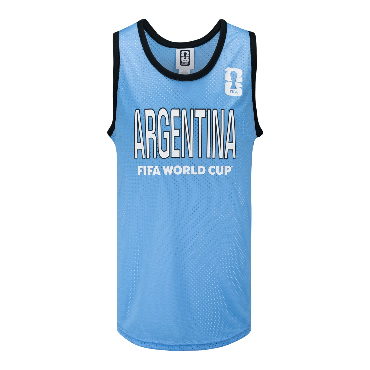 2026 Soccer Fan Collection Argentina Basketball Jersey - Unisex