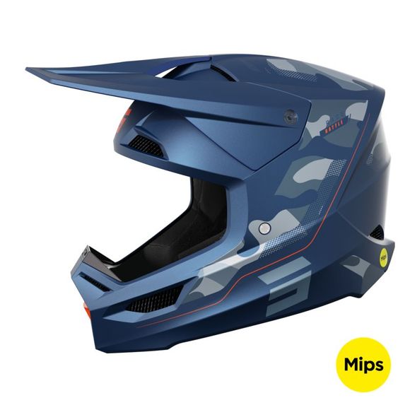 Shot RACE cross helmet - BATTLE 2023 - BlueRef: SO2448