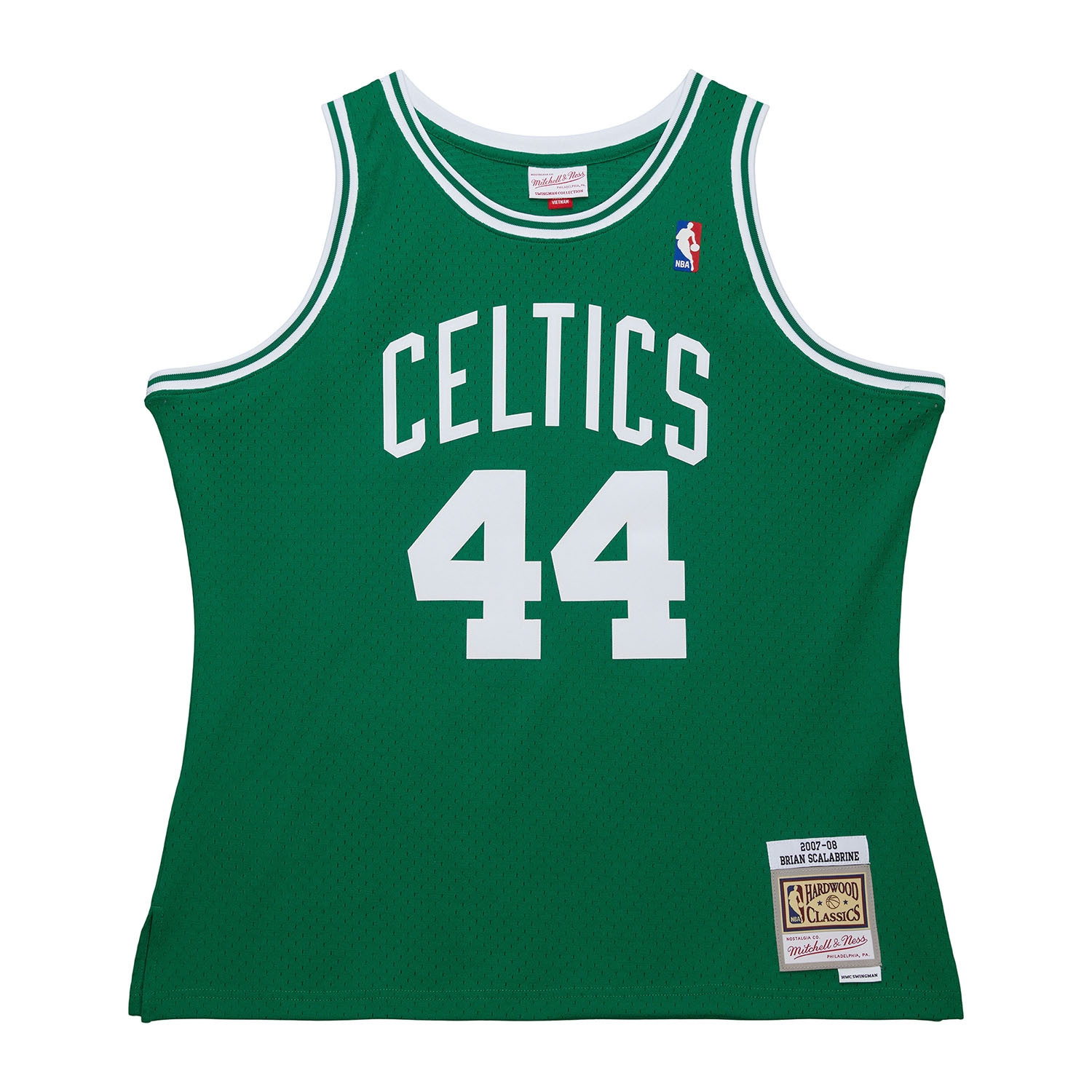 Brian Scalabrine #44 Boston Celtics 2007-08 Swingman NBA Jersey Green