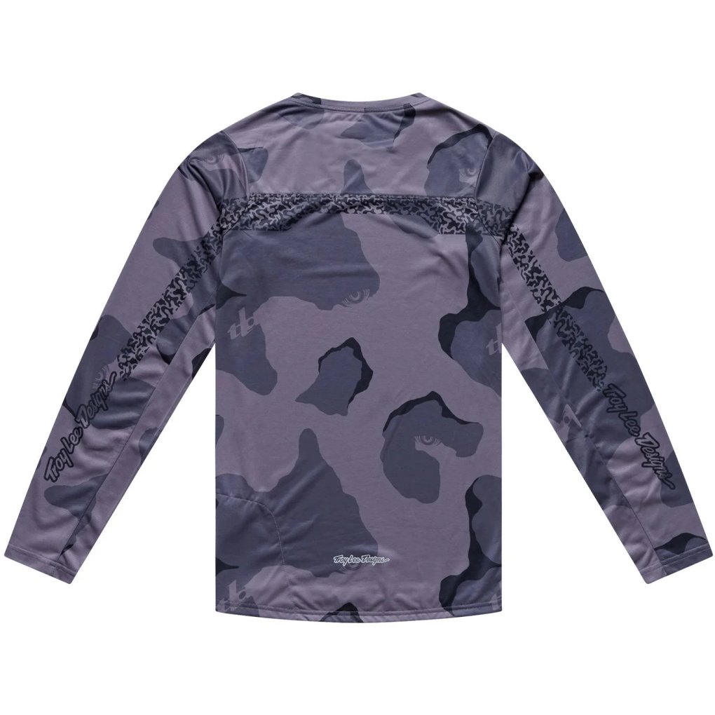 Troy Lee Designs Skyline Pro Long Sleeve Jersey Men - Flow Camo Carbon