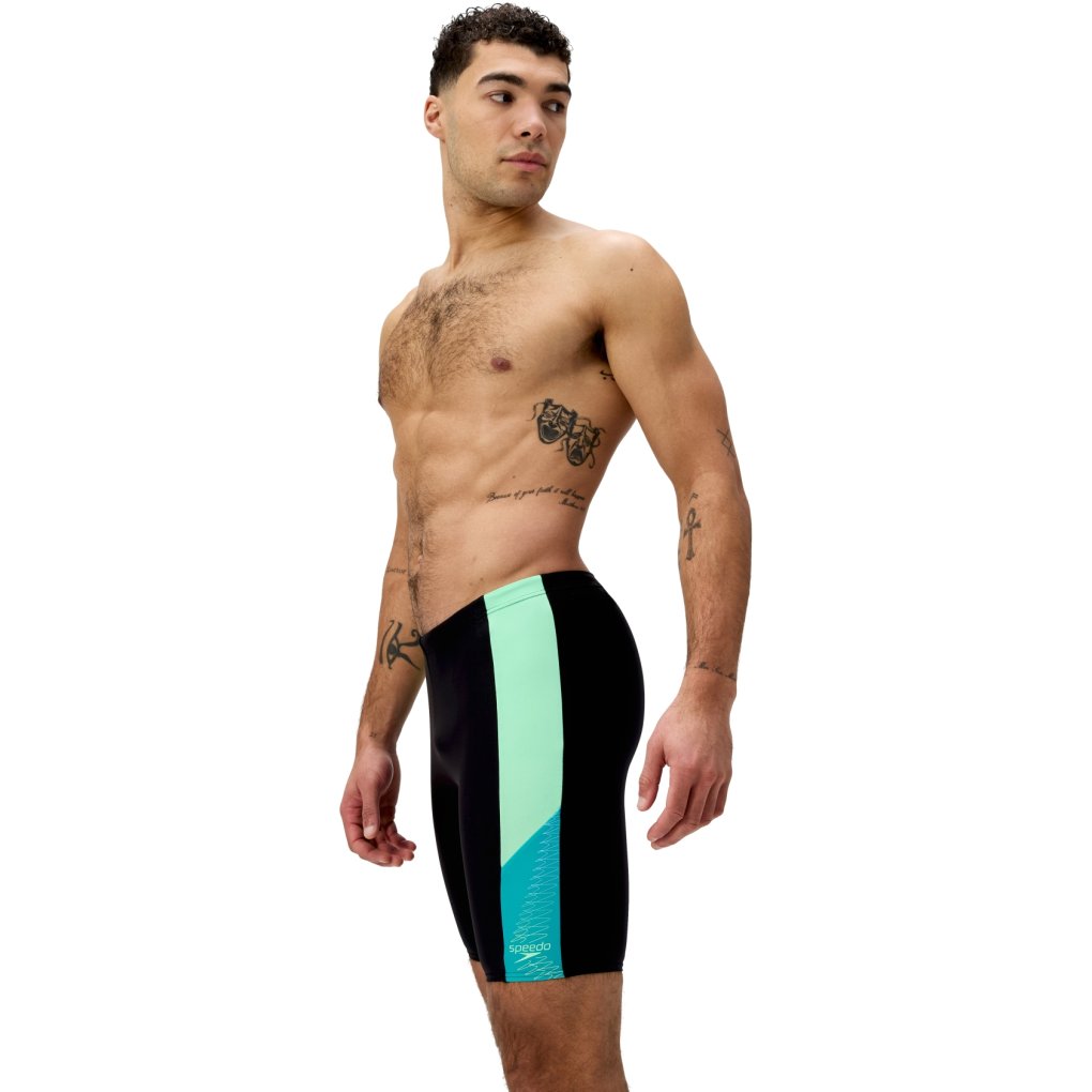 Speedo Dive Jammer Men - black/turquoise gem