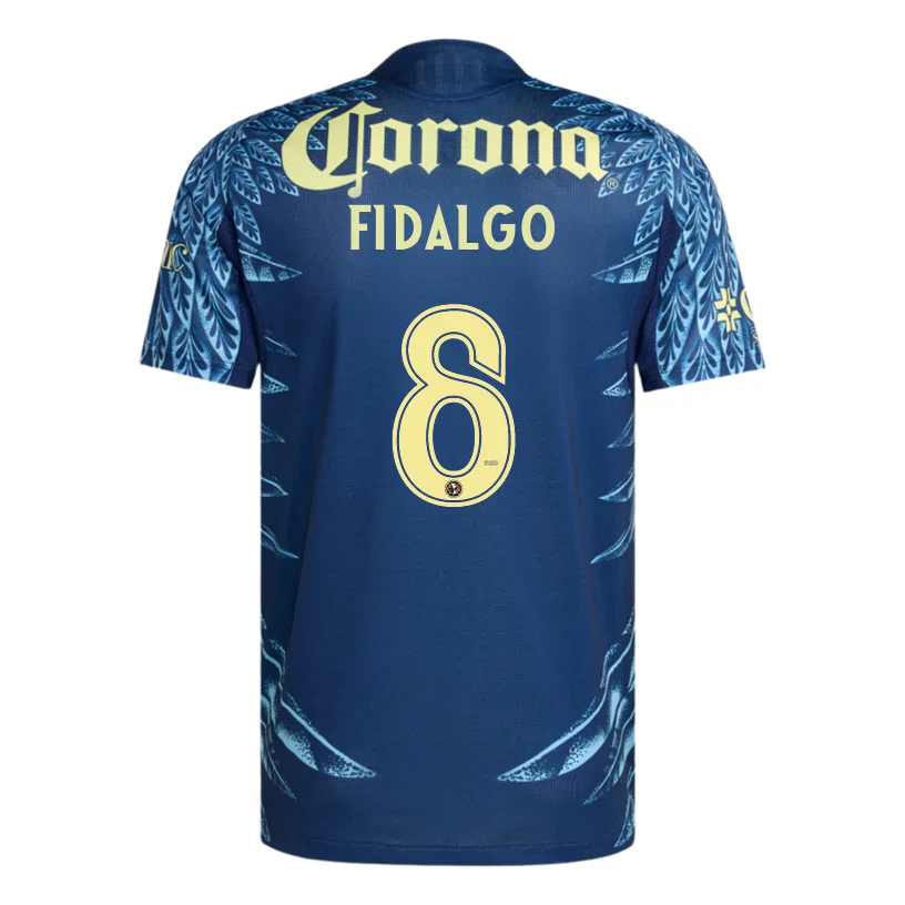 Fidalgo Men's Club América 25/26 Authentic Away Jersey (Blue)