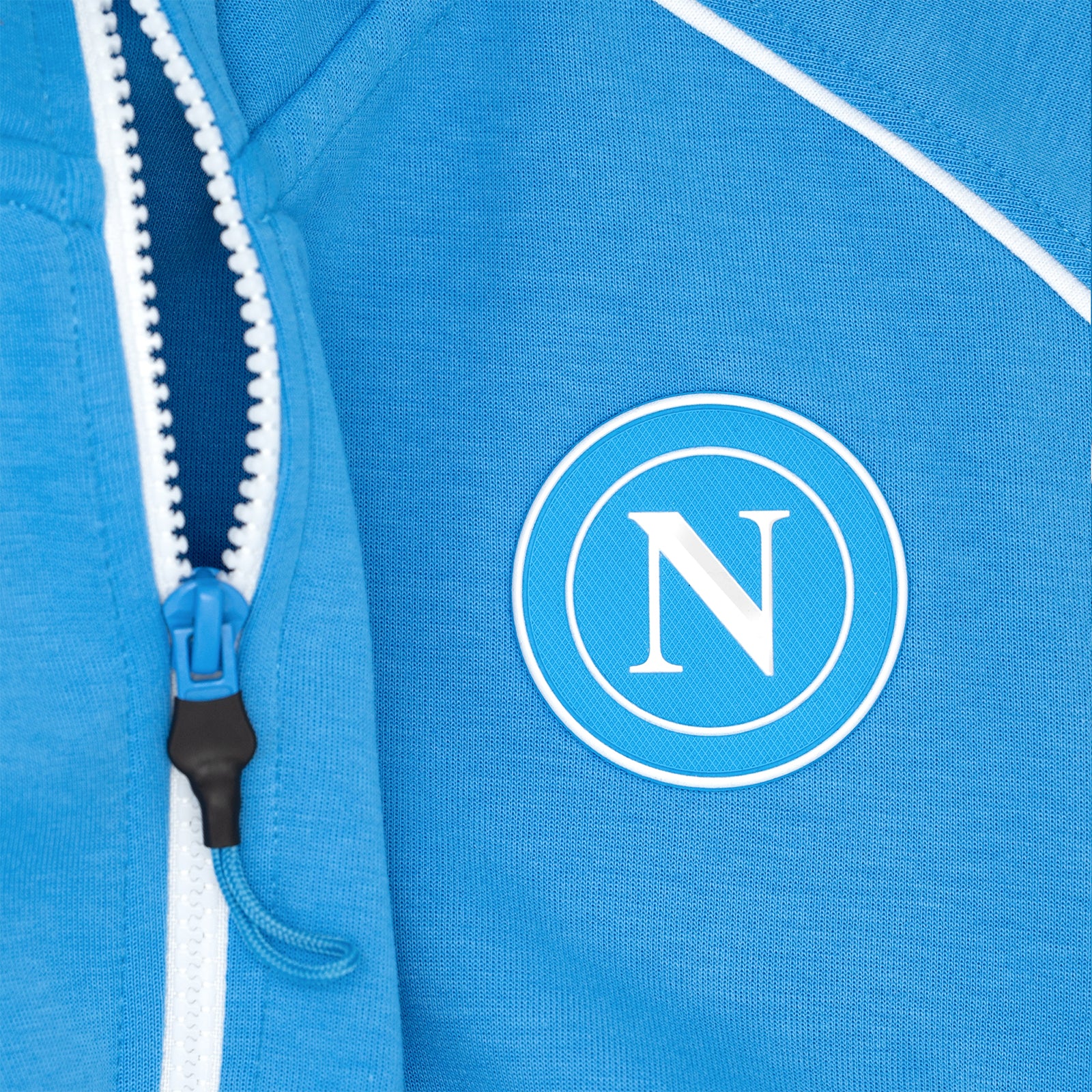 SSC Napoli Sky Blue Interlock Hoodie 2025/2026