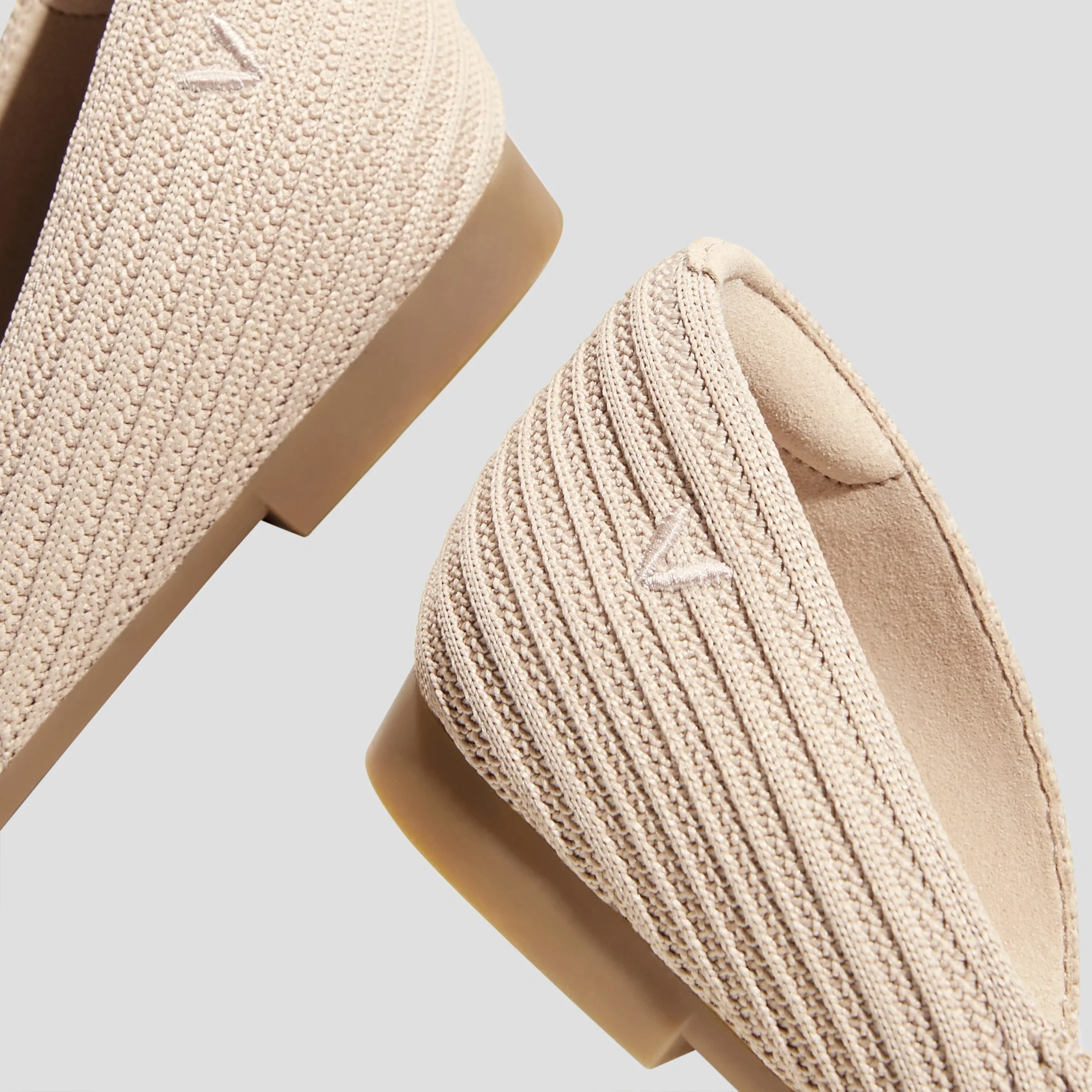Pointed-Toe D'Orsay Flats (Melia)
