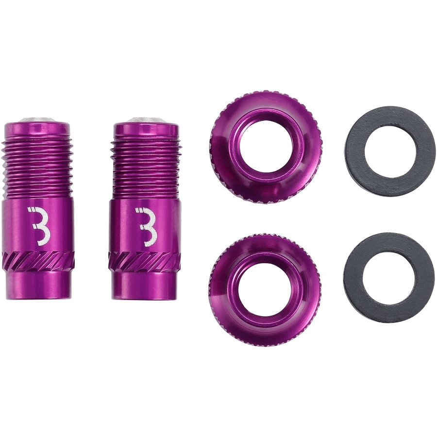 BBB Cycling CoreCap BTI-165 Valve Core - purple | 2 Pieces