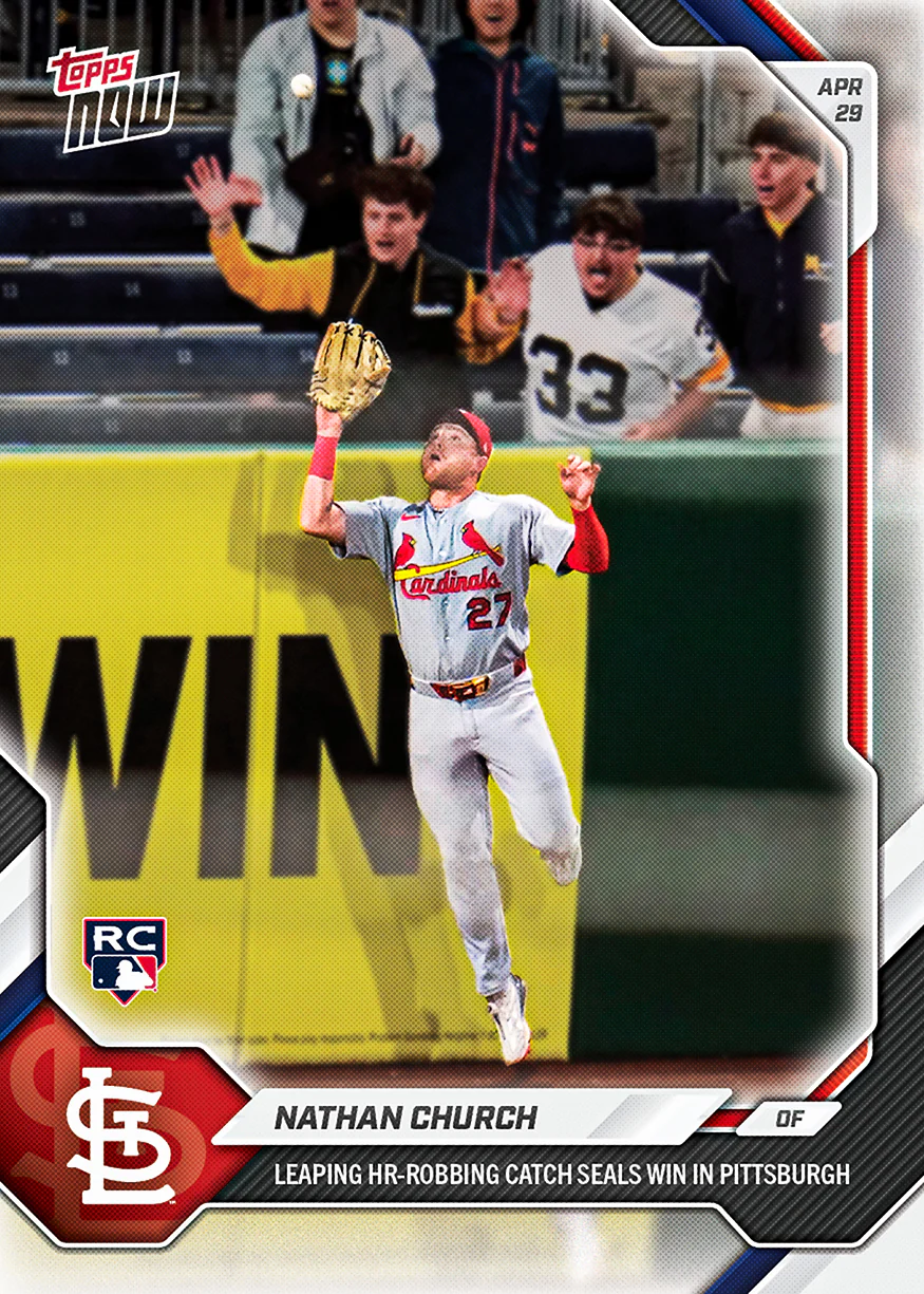 Nathan Church - 2026 MLB Topps NOW® - Card 141
