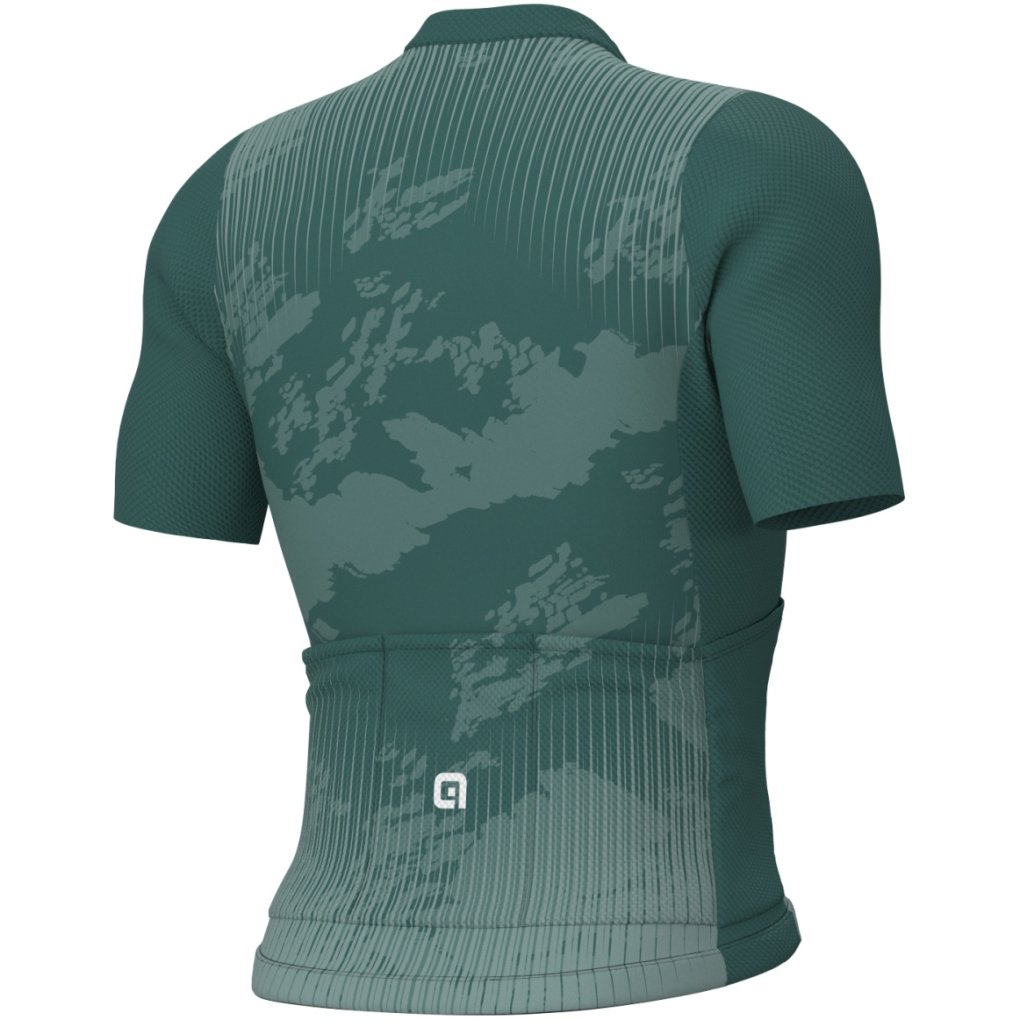 Alé OFF ROAD GRAVEL Krakatoa Short Sleeve Jersey Men - moss green