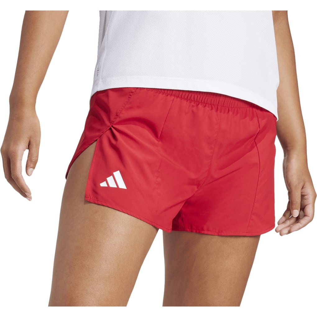 adidas Adizero Essentials Split Shorts Women - tempo red IX2847