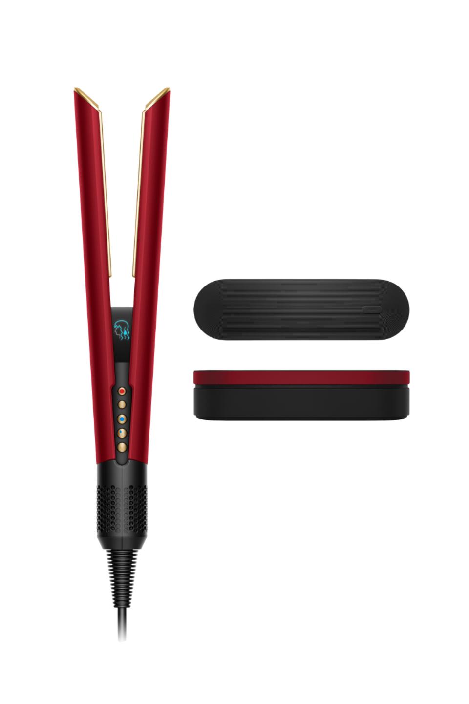 Dyson Airstrait straightener (Red velvet/Gold)