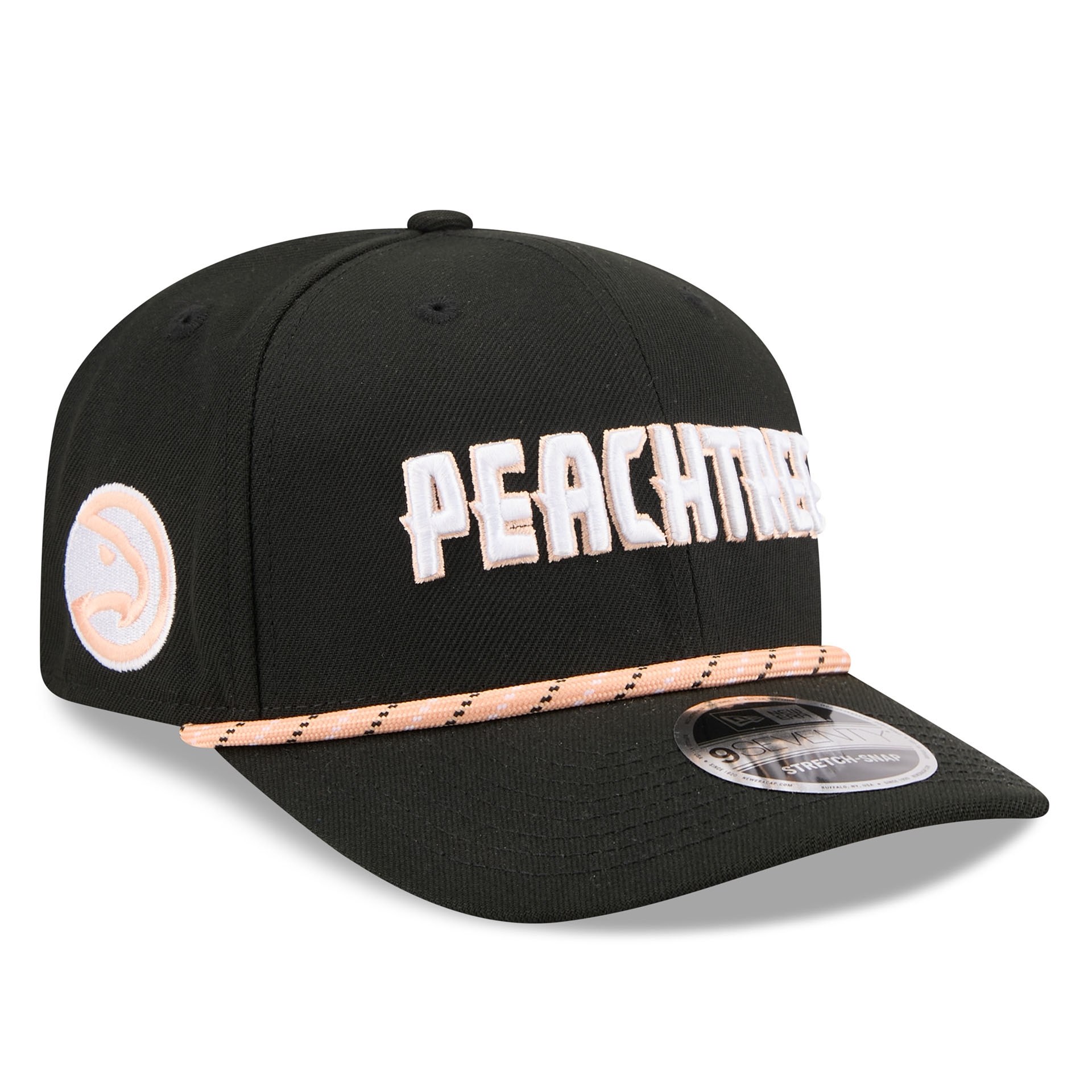 Atlanta Hawks 2025-26 NBA City Edition 9SEVENTY Stretch-Snap Cap