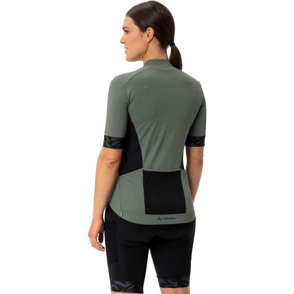 Vaude Kuro Full Zip Tricot II Women - agave