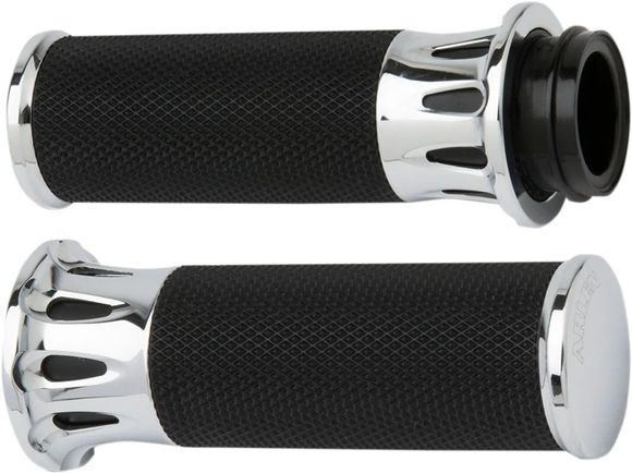 Arlen ness Deep Cut Fusion Handlebar GripsRef: Ans00655A / 06301035