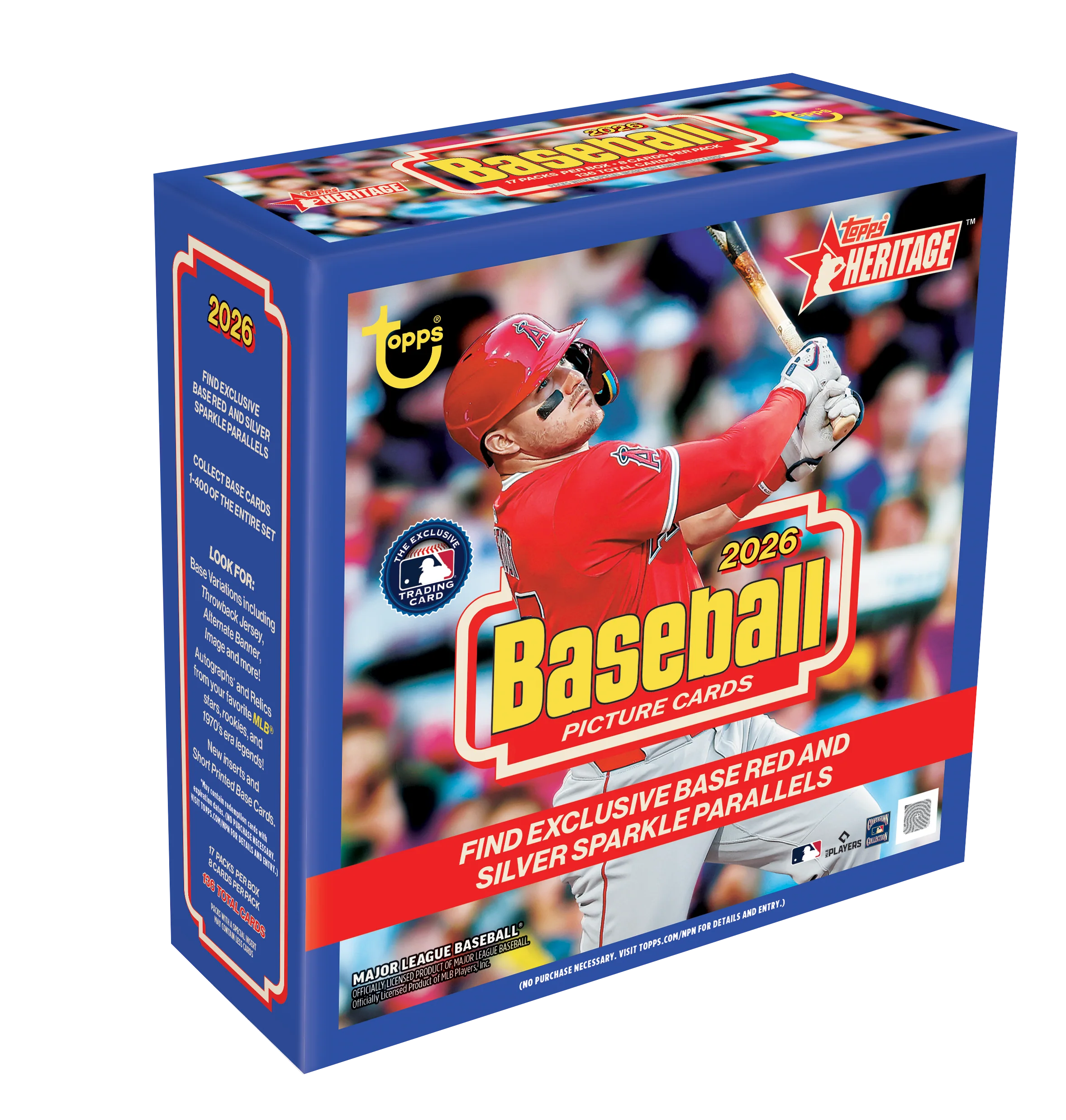 2026 Topps Heritage Baseball - Mega Box