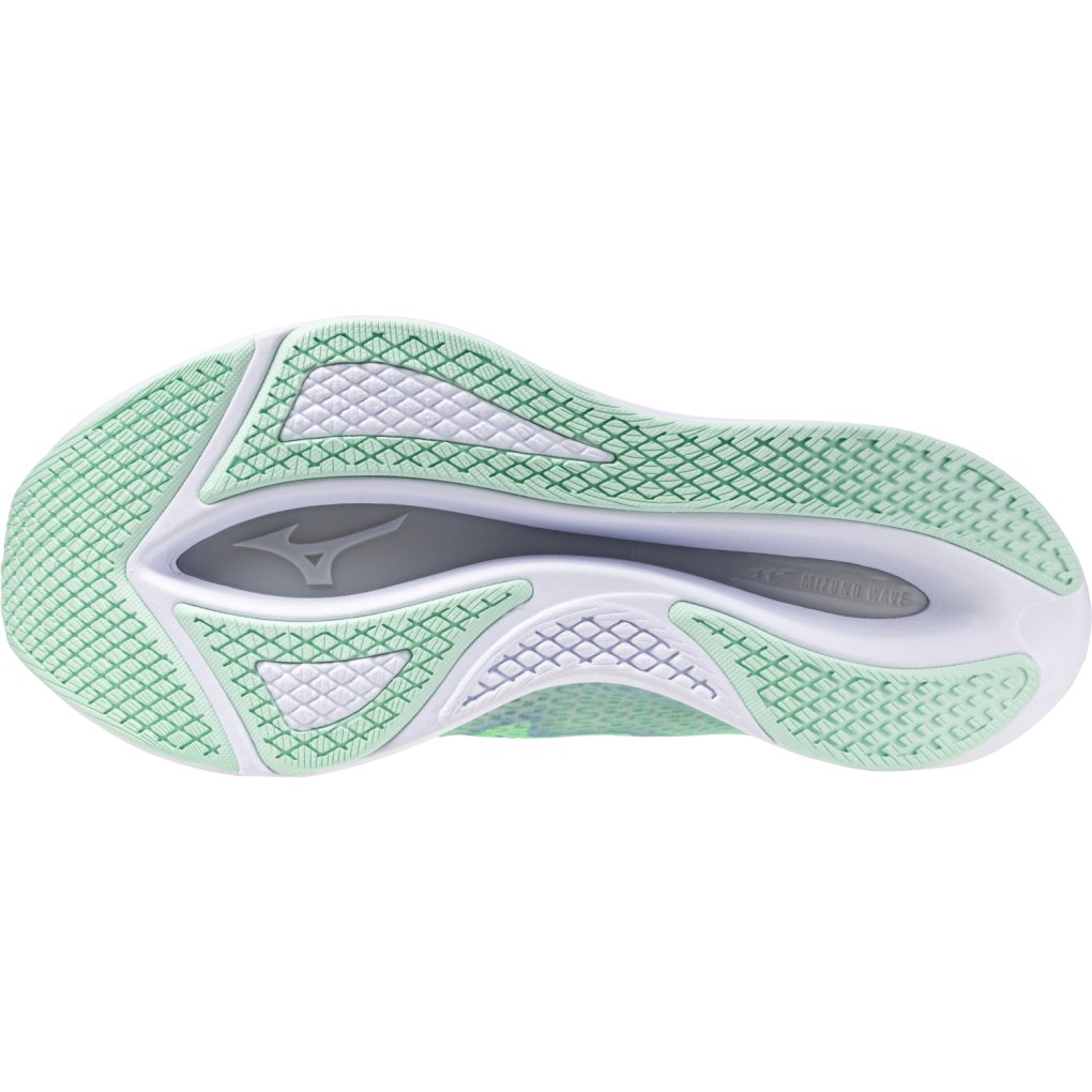 Mizuno Wave Rebellion Flash 2 Running Shoes Women - Neo Mint/White/Ether