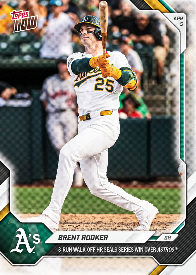 Brent Rooker - 2026 MLB Topps NOW® - Card 54