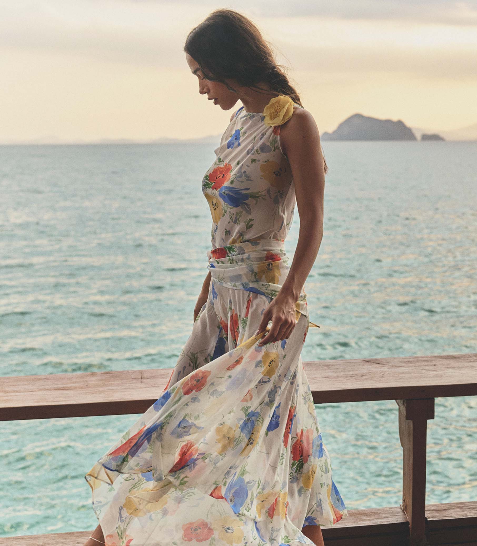 Zephirine Midi Dress - Anemone Grove