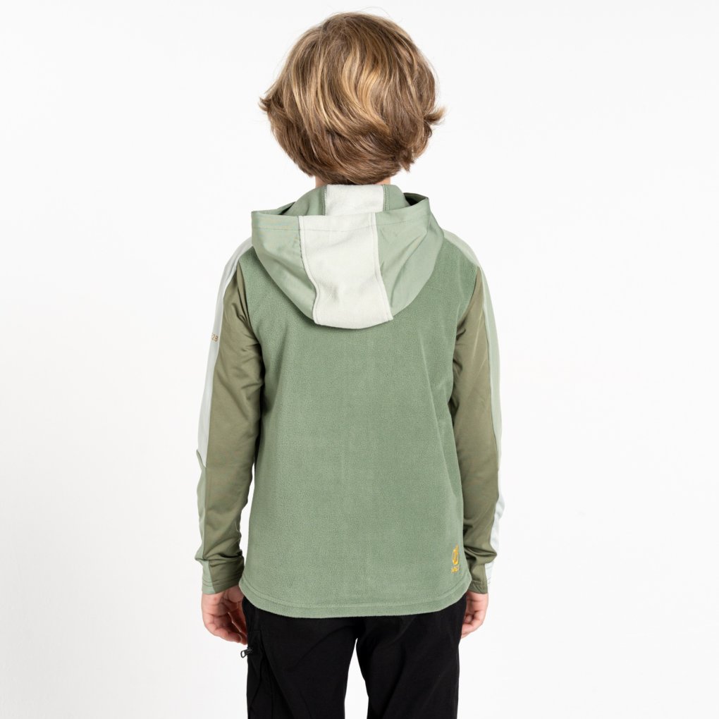 Dare 2b Thriving IV Core Stretch Midlayer Kids - V7C Olivine / Hedge Green 66