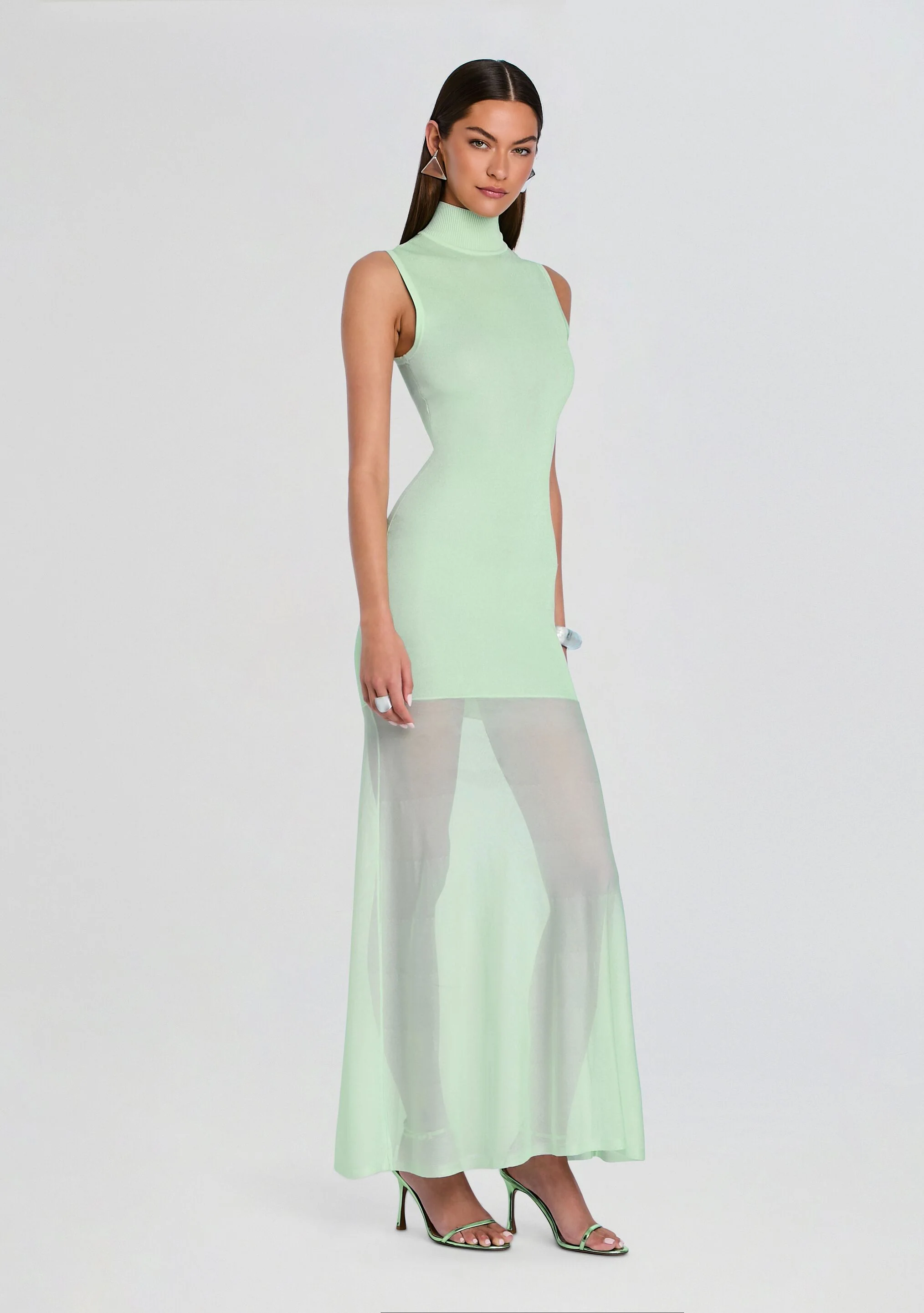 Amine Knit Maxi Dress