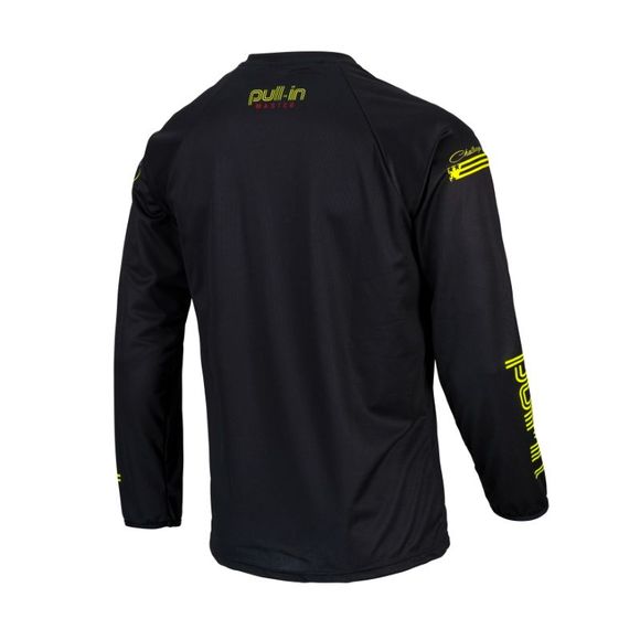 Pull-in cross jersey MASTER NEON YELLOW CHILDREN - YellowRef: PUL0480
