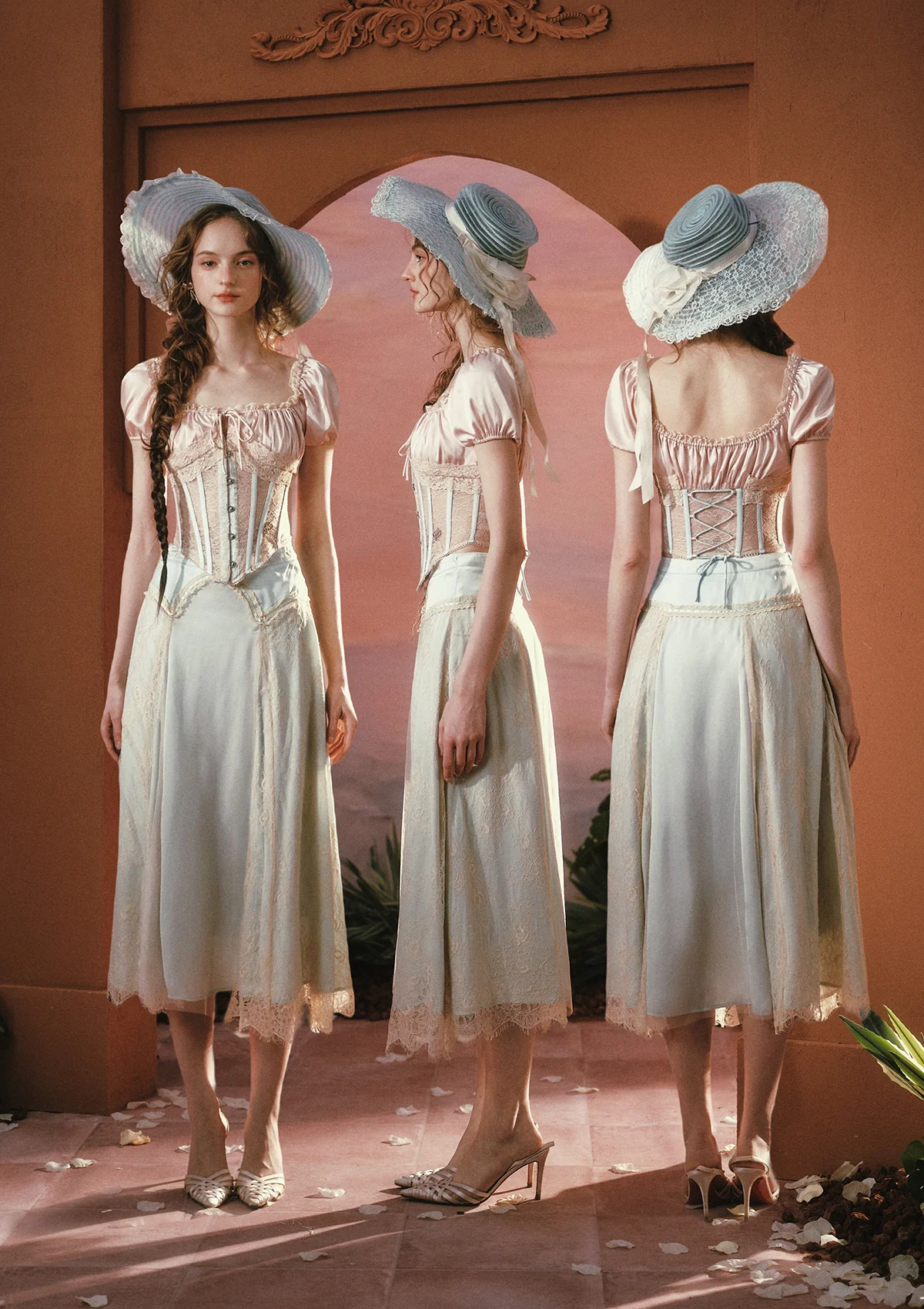 First Peach Vine Skirt II