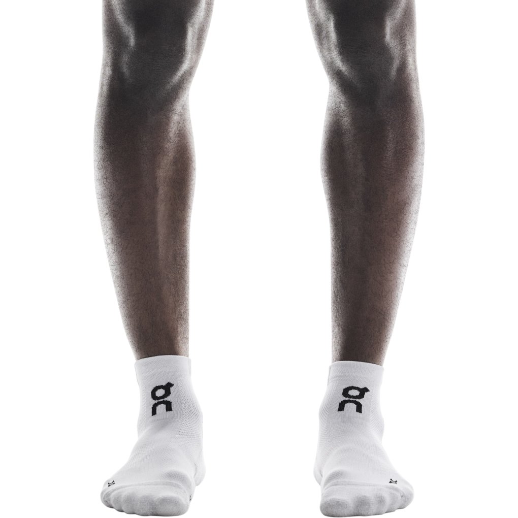 On Core Run Sock Mid 2-Pair Unisex - Glacier
