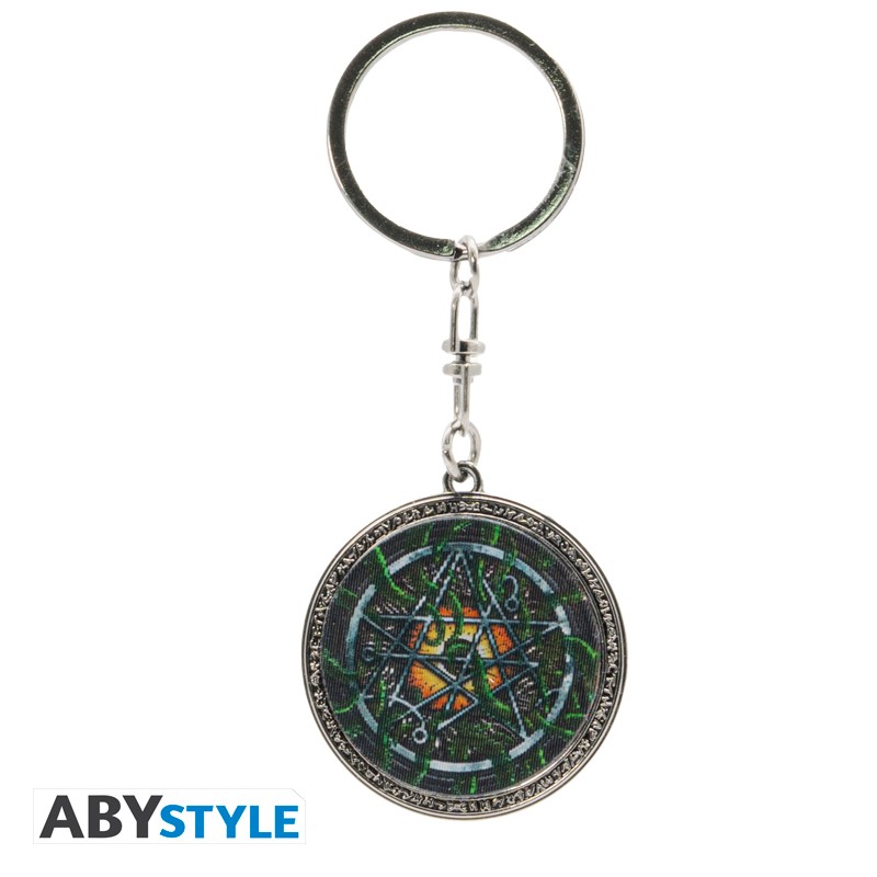 CTHULHU Keychain Lenticular Necronomicon