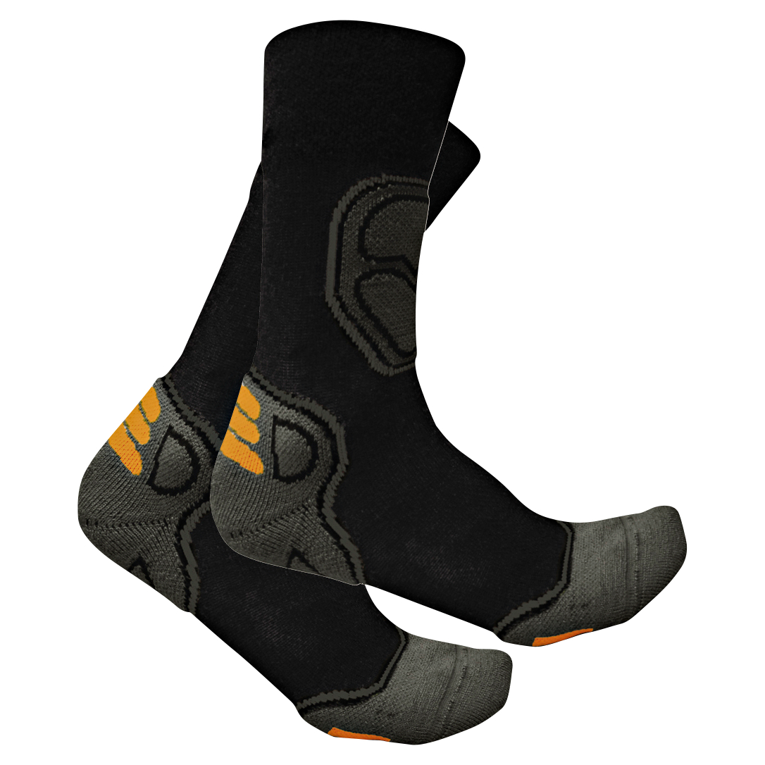 Spika Alpine Socks Unisex (Black)