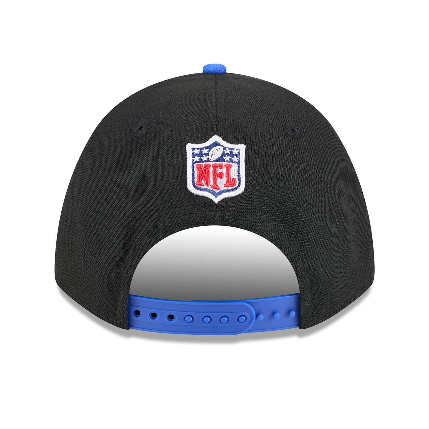 Los Angeles Rams 2025 NFL Draft 9FORTY M-Crown A-Frame Snapback Cap Black