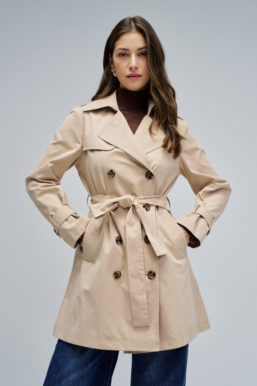 TRENCH COAT WITH BELT