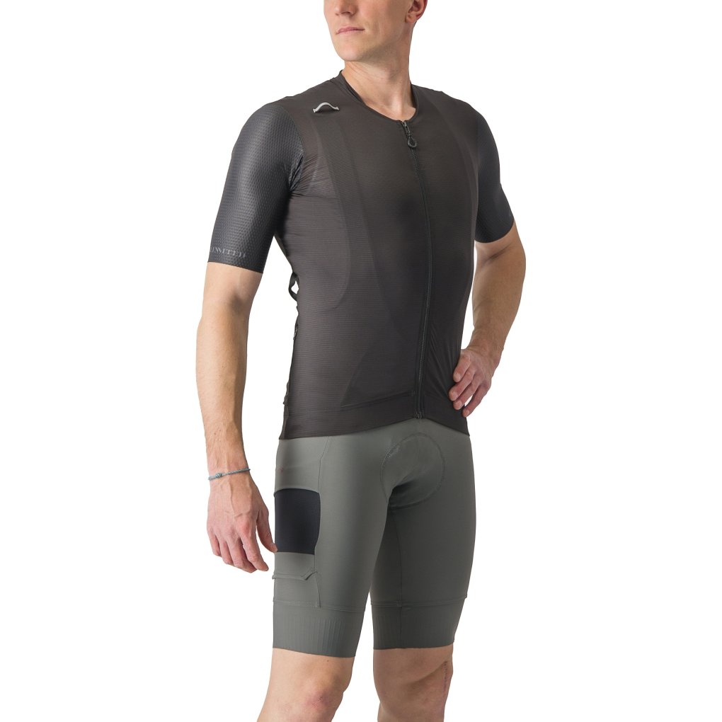 Castelli Unlimited Pro Jersey Men - light black 085