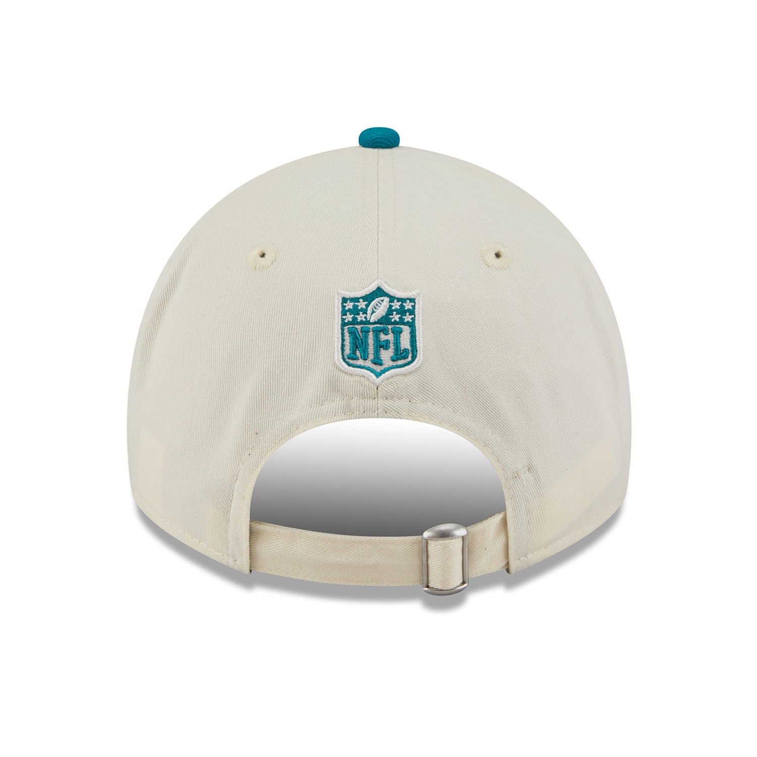 Jacksonville Jaguars 2025 NFL Draft 9TWENTY A-Frame Adjustable Cap Cream