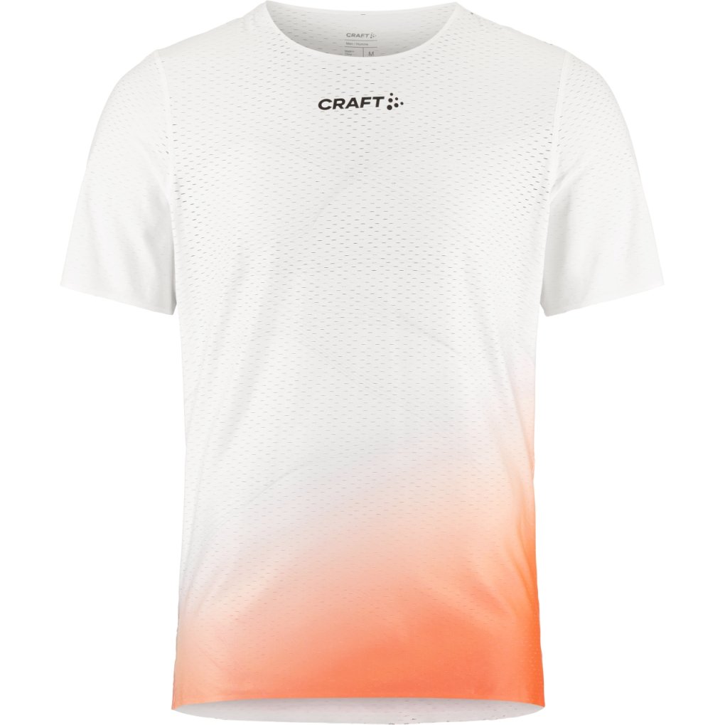 CRAFT Race Day Short Sleeve Tee Men - White/Multi